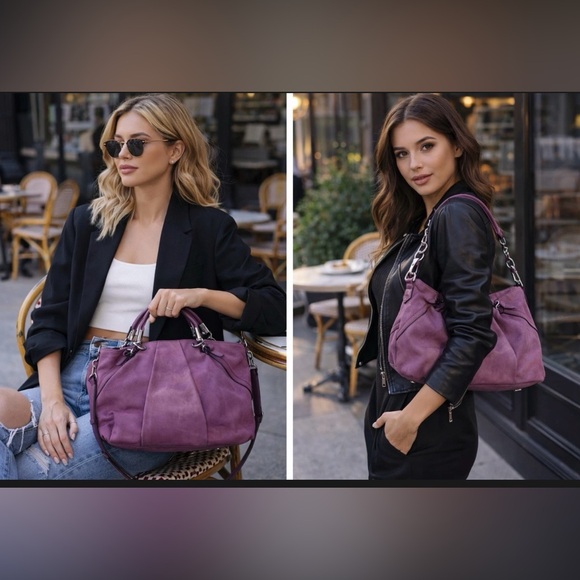 Coach Madison Sophia with Sparkle Leather Pink/Mauve 2012 22563 - Picture 2 of 9